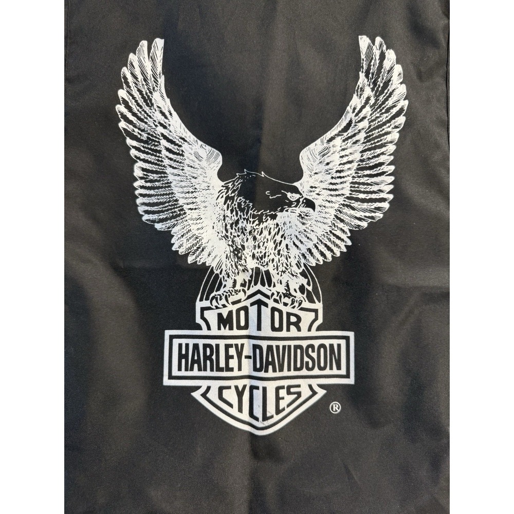 Harley Davidson Fabric Storage Bag / Eagle Bar & Shield Logo 15x20" - Picture 2 of 7